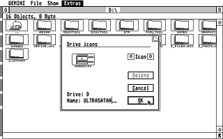 Gemini atari screenshot
